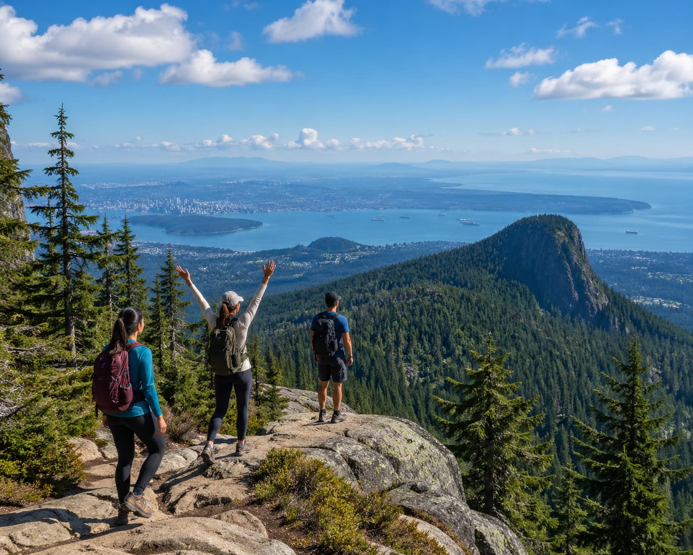 De Pencier Bluff Hike – Mount Seymour Views
