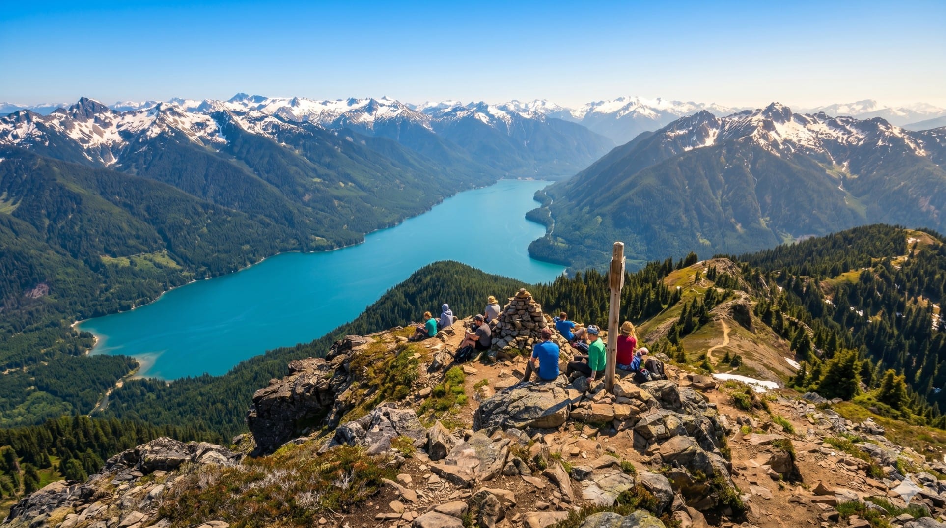 Flora Peak Hike– Chilliwack Lake Mountain Views