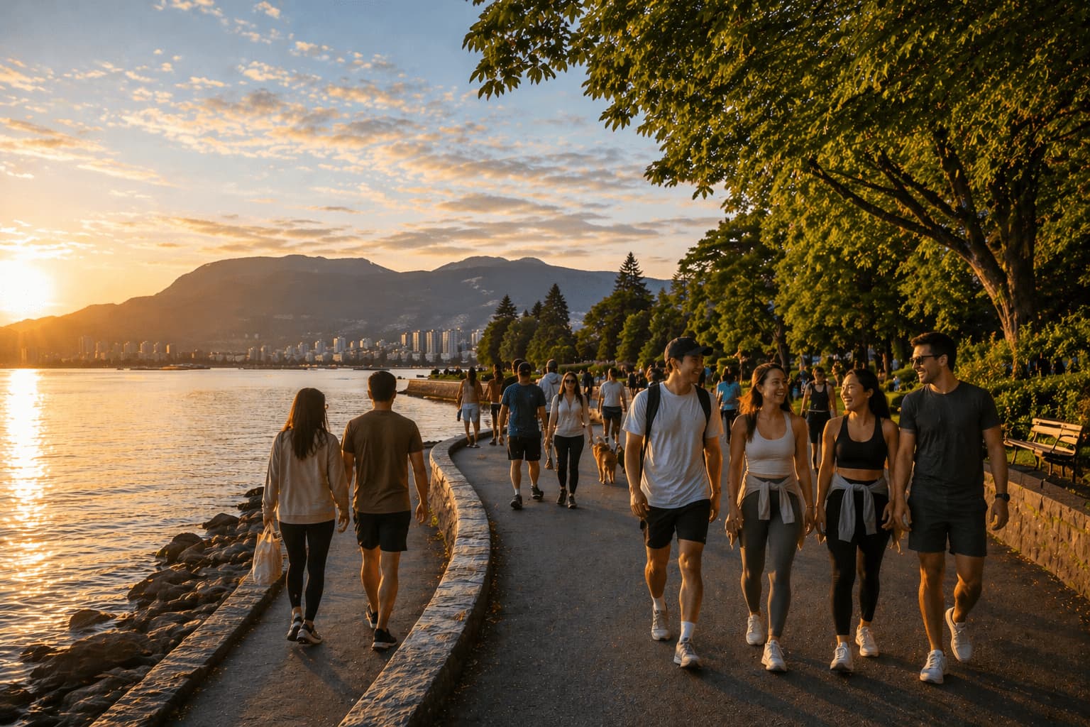 Seawall Social Walk